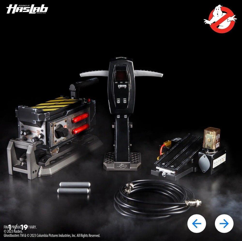IN HAND HasLab Ghostbusters Plasma Series Two In The Box! Trap And PKE Meter